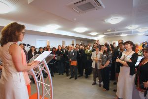 Cérémonie d'inauguration du Foyer post-cure Lemercier