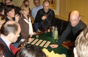 Animation "Casino des vins" en préambule du dîner