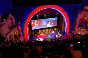 Scénographie décoration scène congrès convention PIP vidéo organisation événement Ile de France paris