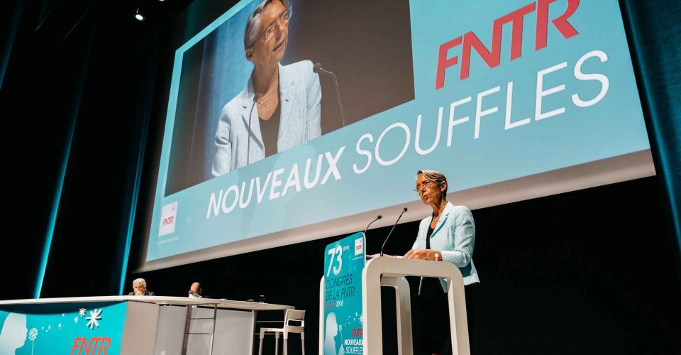 organisateur 73ème congrès FNTR Nouveaux souffles Ministre des transports